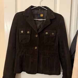 Brown Suede Jacket